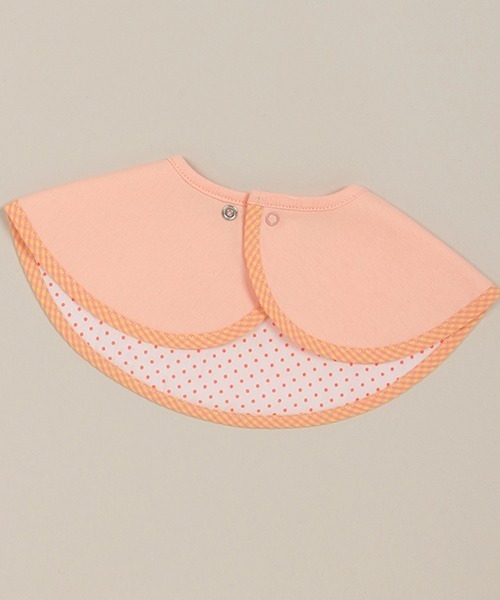 baby cheer（ベイビーチアー）の「フルーツスタイ（スタイ/よだれかけ・キッズ・レモンイエロー/ライトピンク・FREE）」の4枚目の写真