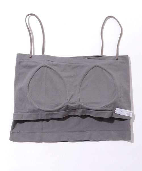 セール】ソリッドカラー ベーシック カップ付き キャミソール