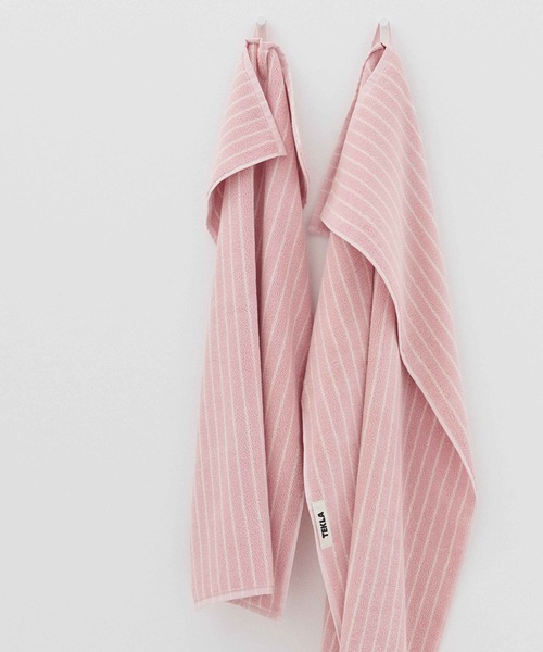 TEKLA】50×80Hand Towel (Terry Towels Striped )（ハンカチ/ハンド