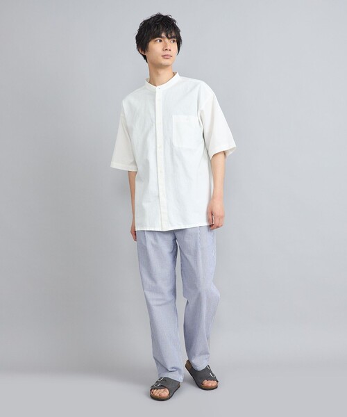 春夏HUGO BOSS/シアサッカー/ストライプパンツ 春夏HUGO BOSS/シアサッカー/ストライプパンツ メンズ