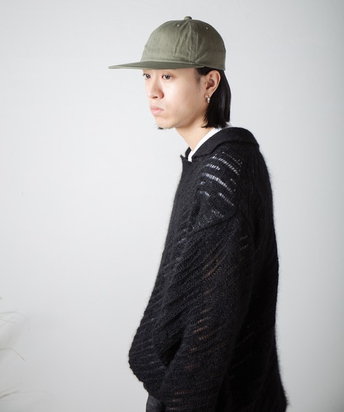 RACAL（ラカル）の「Standard Long-bill Cap / スタンダードロングビルキャップ（キャップ・メンズ・ネイビー/ナチュラル/ブラック/カーキ・FREE）」の14枚目の写真