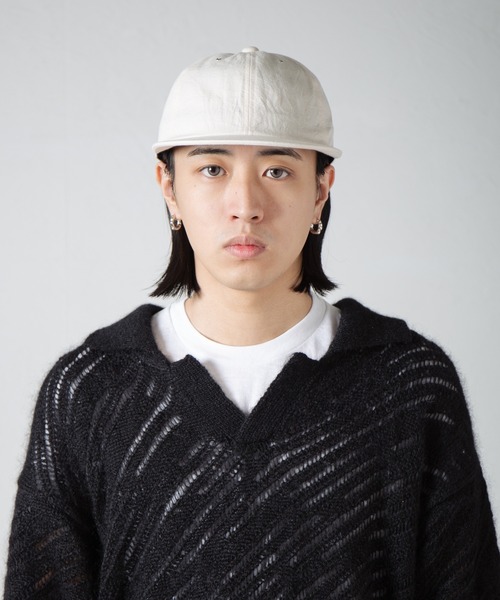 RACAL（ラカル）の「Standard Long-bill Cap / スタンダードロングビルキャップ（キャップ・メンズ・ネイビー/ナチュラル/ブラック/カーキ・FREE）」の19枚目の写真