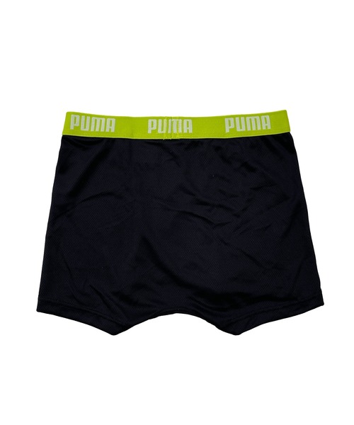 PUMA（プーマ）の「PUMA プーマ 子供用 ボクサーパンツ 前開き 2枚セットブランド ロゴ 快適インナー 総柄 無地 ブリーフ トランクス 下着（ボクサーパンツ・キッズ・ブラック系その他/ブルー系その他/ブルー系その他2/ブラック系その他2/ブラック系その他3・130cm/140cm/150cm/160cm/120cm/110cm/100cm/170cm）」の9枚目の写真