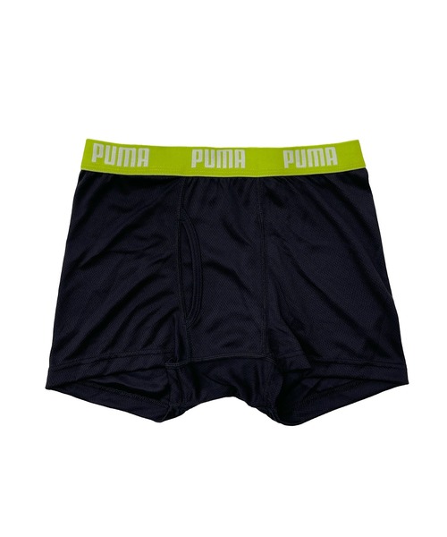 PUMA（プーマ）の「PUMA プーマ 子供用 ボクサーパンツ 前開き 2枚セットブランド ロゴ 快適インナー 総柄 無地 ブリーフ トランクス 下着（ボクサーパンツ・キッズ・ブラック系その他/ブルー系その他/ブルー系その他2/ブラック系その他2/ブラック系その他3・130cm/140cm/150cm/160cm/120cm/110cm/100cm/170cm）」の8枚目の写真