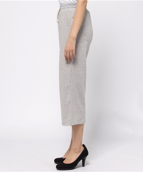 SEVENDAYS=SUNDAY(セブンデイズサンデイ)の「ストレッチ裏毛 ガウチョパンツ(その他パンツ・レディース・杢グレー/チャコールグレー/カーキ・LARGE/MEDIUM)」の5枚目の写真