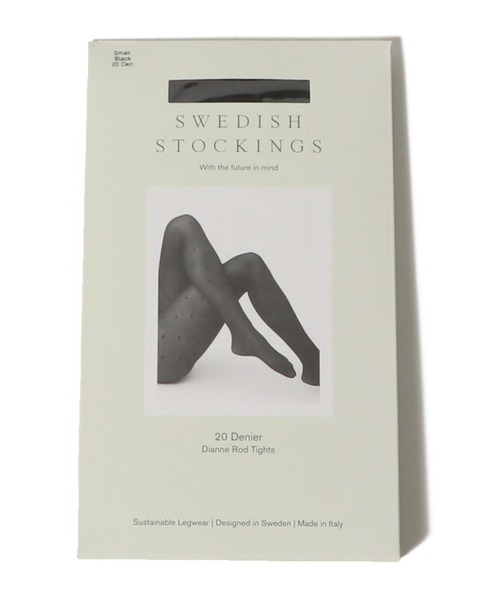 ESTNATION(エストネーション)の「SWEDISH STOCKINGS / DIANNE ドットロッドタイツ(タイツ/ストッキング・レディース・ブラック・SMALL/MEDIUM)」の1枚目の写真