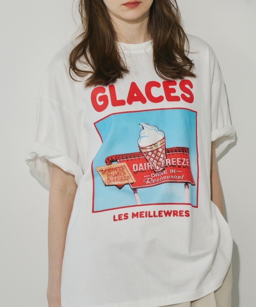 Icecream 関税込 ジーズ・アイズ 半袖Tシャツ slabystudio-g_2916