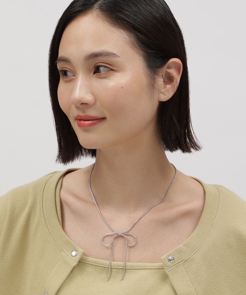 LAKOLE（ラコレ）の「スネークリボンネックレス2 / 118953（ネックレス・レディース・その他2/その他1・FREE）」の8枚目の写真