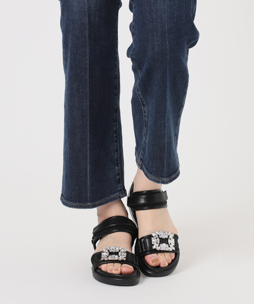 La TOTALITE(ラトータリテ)の「【WHT./ホワイト】Removal Bijou(サンダル・レディース・ブラック/シルバー・22.5cm/23.5cm/24.5cm)」の11枚目の写真