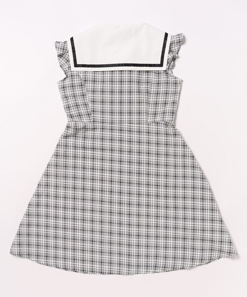 PINKHUNT（ピンクハント）の「PINKHUNT ピンクハント セーラー衿 ワンピース 9550K（ワンピース・キッズ・ブラック/スカイブルー系1・160cm/150cm/130cm/120cm/140cm）」の3枚目の写真