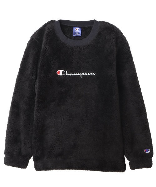 Champion(チャンピオン)の「Champion/チャンピオン CREW NECK SHIRT(その他トップス・キッズ・チャコール/アイボリー/ブラック・130/140/150/160)」の3枚目の写真