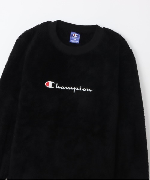 Champion(チャンピオン)の「Champion/チャンピオン CREW NECK SHIRT(その他トップス・キッズ・チャコール/アイボリー/ブラック・130/140/150/160)」の8枚目の写真