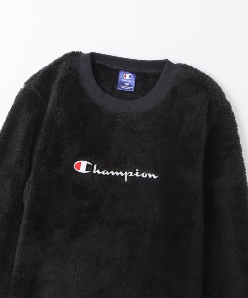 Champion(チャンピオン)の「Champion/チャンピオン CREW NECK SHIRT(その他トップス・キッズ・チャコール/アイボリー/ブラック・130/140/150/160)」の10枚目の写真