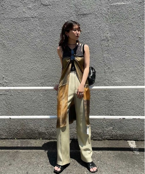 新品タグ付き AMERI MARY PAINTING FLARE SKIRT S（MEDI PORTRAIT ART  