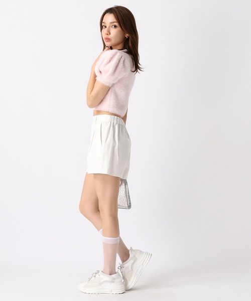 FOREVER 21（フォーエバー トゥエンティーワン）の「【ミチ】パフスリーブニット（ニット/セーター・レディース・ネイビー/ピンク/ナチュラル・SMALL/MEDIUM）」の10枚目の写真