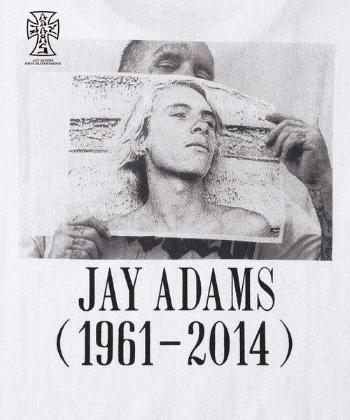 Right-on(ライトオン)の「【JAY ADAMS】フォトプリントTシャツ(Tシャツ/カットソー・メンズ・ホワイト/ブラック・M/L/XL)」の9枚目の写真
