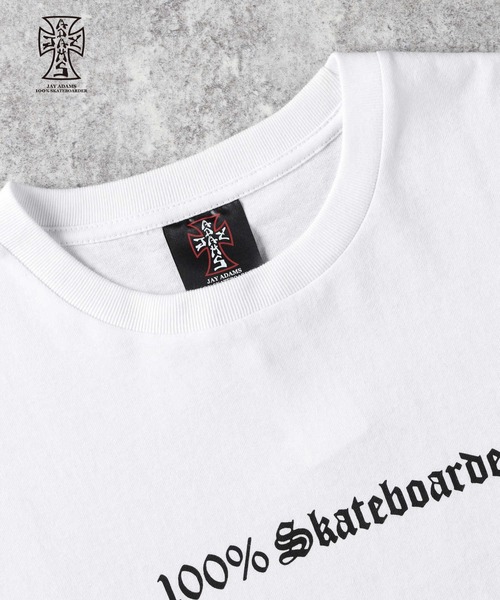 Right-on(ライトオン)の「【JAY ADAMS】フォトプリントTシャツ(Tシャツ/カットソー・メンズ・ホワイト/ブラック・M/L/XL)」の8枚目の写真