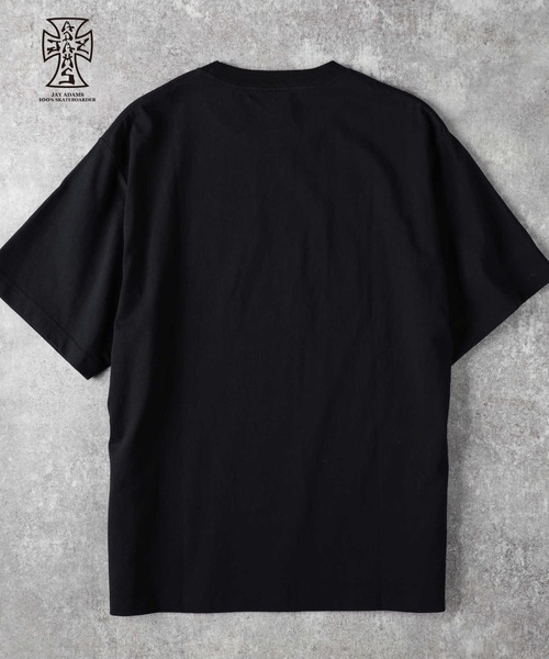Right-on(ライトオン)の「【JAY ADAMS】フォトプリントTシャツ(Tシャツ/カットソー・メンズ・ホワイト/ブラック・M/L/XL)」の15枚目の写真