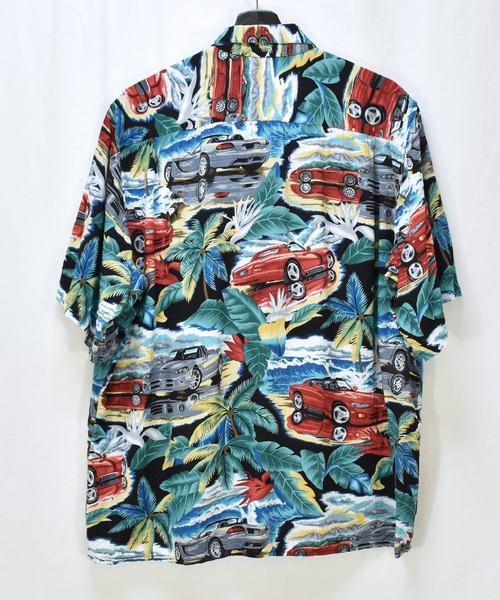 reyn spooner(レインスプーナー)の「【ヴィンテージ古着】80~90's reyn spooner / レインスプーナー ビーチ×車 アロハシャツ ハワイアンシャツ(シャツ/ブラウス・メンズ・その他・LARGE)」の10枚目の写真