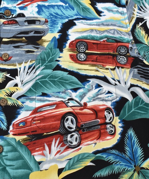 reyn spooner(レインスプーナー)の「【ヴィンテージ古着】80~90's reyn spooner / レインスプーナー ビーチ×車 アロハシャツ ハワイアンシャツ(シャツ/ブラウス・メンズ・その他・LARGE)」の8枚目の写真