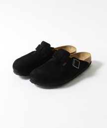 BIRKENSTOCK (ビルケンシュトック) BOSTON BLACK SUEDE 1027067