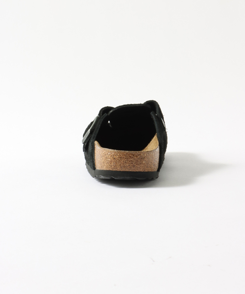 BIRKENSTOCK(ビルケンシュトック)の「BIRKENSTOCK (ビルケンシュトック) BOSTON BLACK SUEDE 1027067(サンダル・メンズ・ブラック・44/41/42/43)」の3枚目の写真