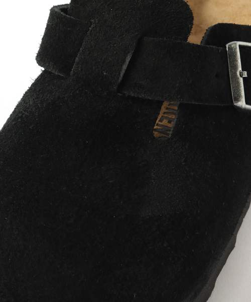 BIRKENSTOCK(ビルケンシュトック)の「BIRKENSTOCK (ビルケンシュトック) BOSTON BLACK SUEDE 1027067(サンダル・メンズ・ブラック・44/41/42/43)」の12枚目の写真