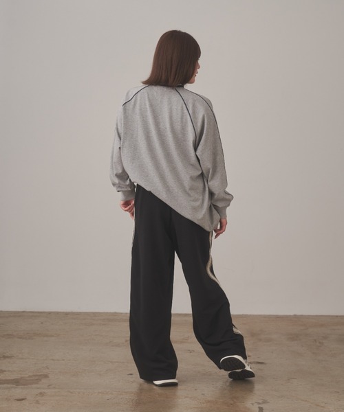 HUGELY - ラインイージーパンツ（ユニセックス着用）（その他パンツ）｜HUGELY（ヒュージリー）