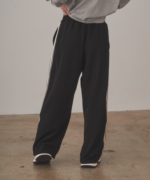 497 PGG ユニセックス 定価30,800円 イージーパンツ カーキ L 新色追加/7サイズ展開》-3kg見え！とろみイージーパンツ【ユニ