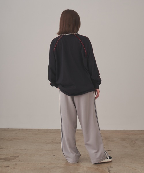 HUGELY - ラインイージーパンツ（ユニセックス着用）（その他パンツ）｜HUGELY（ヒュージリー）