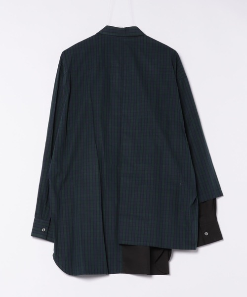 Wizzard（ウィザード）の「Wizzard ウィザード / DOCKING FLIP SHIRT ドッキングフリップシャツ / W24AW-SH010（シャツ/ブラウス・メンズ・ブラウン/ブラック/ブルー・3/2）」の5枚目の写真