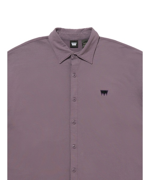 【セール】Levi's/リーバイス LEVI'S(R) SKATE ボタンアップ フリース パープル SAGE(シャツ/ブラウス)|Levi's(リーバイス) 【セール】Levi's/リーバイス LEVI'S(R) SKATE ボタンアップ フリース パープル SAGE(シャツ/ブラウス)|Levi's(リーバイス)