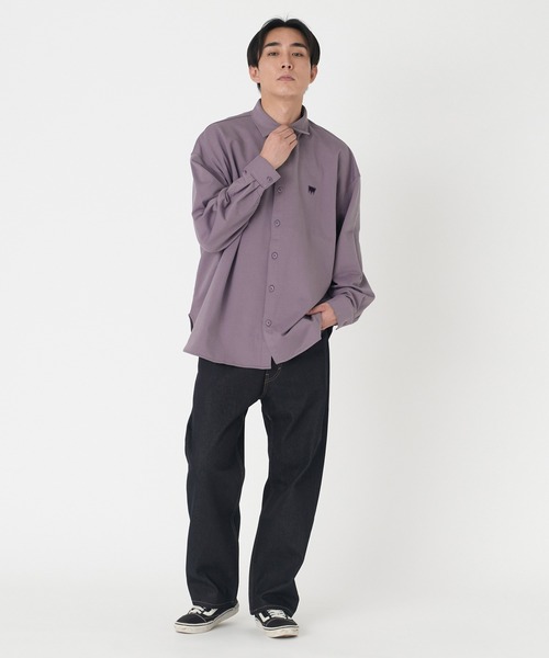 【セール】Levi's/リーバイス LEVI'S(R) SKATE ボタンアップ フリース パープル SAGE(シャツ/ブラウス)|Levi's(リーバイス) 【セール】Levi's/リーバイス LEVI'S(R) SKATE ボタンアップ フリース パープル SAGE(シャツ/ブラウス)|Levi's(リーバイス)