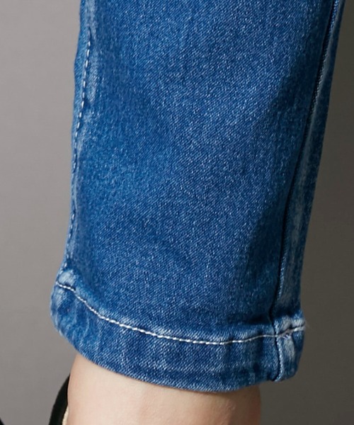 GORGE(ゴージ)の「《美脚見え×ストレッチ》レディース スキニーデニム 定番細身シルエット 春夏秋冬(デニムパンツ・レディース・ブラック/ブルー系その他/ブルー/サックスブルー/インディゴブルー・M/S/XS/L)」の19枚目の写真