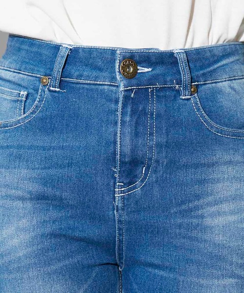 GORGE(ゴージ)の「《美脚見え×ストレッチ》レディース スキニーデニム 定番細身シルエット 春夏秋冬(デニムパンツ・レディース・ブラック/ブルー系その他/ブルー/サックスブルー/インディゴブルー・M/S/XS/L)」の20枚目の写真