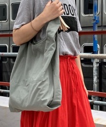 WASHED COTTON タッセル TOTE