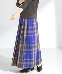 URBAN RESEARCH Sonny Label | 『低身長向けも展開』チェックプリーツイージースカート(スカート)