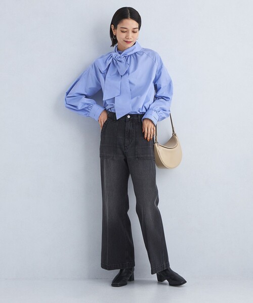 タグ付き新品　グリーンレーベルリラクシング ツーウェイボウタイブラウス green label relaxing（グリーンレーベルリラクシング）の「2WAY