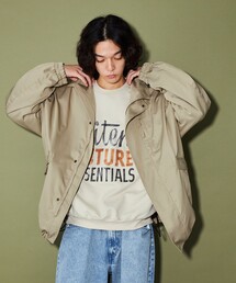 ＜CITEN＞ スタンドカラー ミリタリー ブルゾン