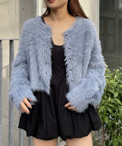 mline（エムライン）の「[mline]バルーンドロストシャツ（シャツ/ブラウス・レディース・アイボリー/ブラック/ベージュ/チャコールグレー・FREE）」の7枚目の写真