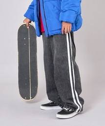 GLAZOS | デニム・配色ラインパンツ(その他パンツ)