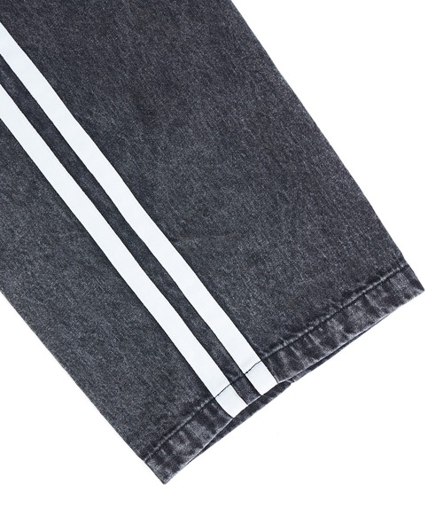 GLAZOS（グラソス）の「デニム・配色ラインパンツ（その他パンツ・キッズ・ライトブルー/ブラック・S/M/L/LL）」の17枚目の写真