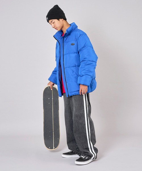 GLAZOS（グラソス）の「デニム・配色ラインパンツ（その他パンツ・キッズ・ライトブルー/ブラック・S/M/L/LL）」の10枚目の写真