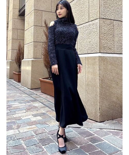 RESEXXY（リゼクシー）の「サテンバレリーナパンプス（パンプス・レディース・ブラック/ピンク・SMALL/MEDIUM/LARGE）」の17枚目の写真