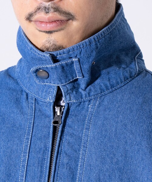 GLOSTER(グロスター)の「【GLOSTER/グロスター】DENIM/デニム ジップブルゾン(ブルゾン・メンズ・ライトブルー/ブラック/インディゴブルー・M/L)」の21枚目の写真