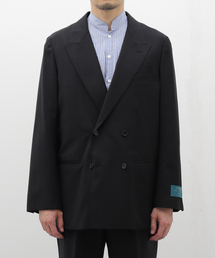 EDIFICE | 【La.French】ダブル 4ボタンジャケット(CERRUTI)(テーラードジャケット)