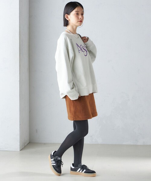 SHIPS(シップス)の「【SHIPS別注】onit:〈洗濯機可能〉フリース スカート(スカート・レディース・ネイビー/ブラウン・ONE SIZE)」の11枚目の写真
