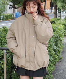 tiptop | 【ZOZO限定カラーあり】ナイロンスタンドカラーパディングブルゾン(ブルゾン)