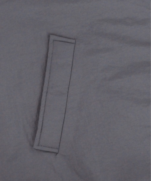 tiptop（ティップトップ）の「ナイロンスタンドカラーパディングブルゾン（ブルゾン・レディース・ブラック/アイボリー/チャコールグレー/ベージュ・FREE）」の14枚目の写真