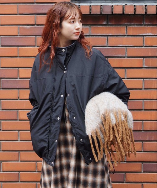 【22AW】HERNO ブルゾン 切替 ジップアップ スタンドカラー ナイロン 22AW】HERNO ブルゾン 切替 ジップアップ スタンドカラー ナイロン